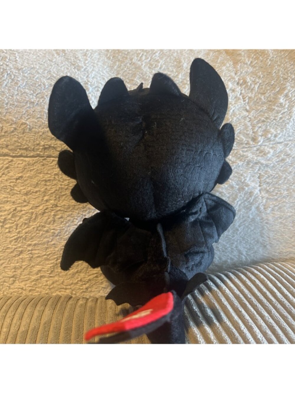 Universal Studio EPIC How To Train Your Dragon Toothless Plush Doll 10” BLACK - Picture 5 of 8